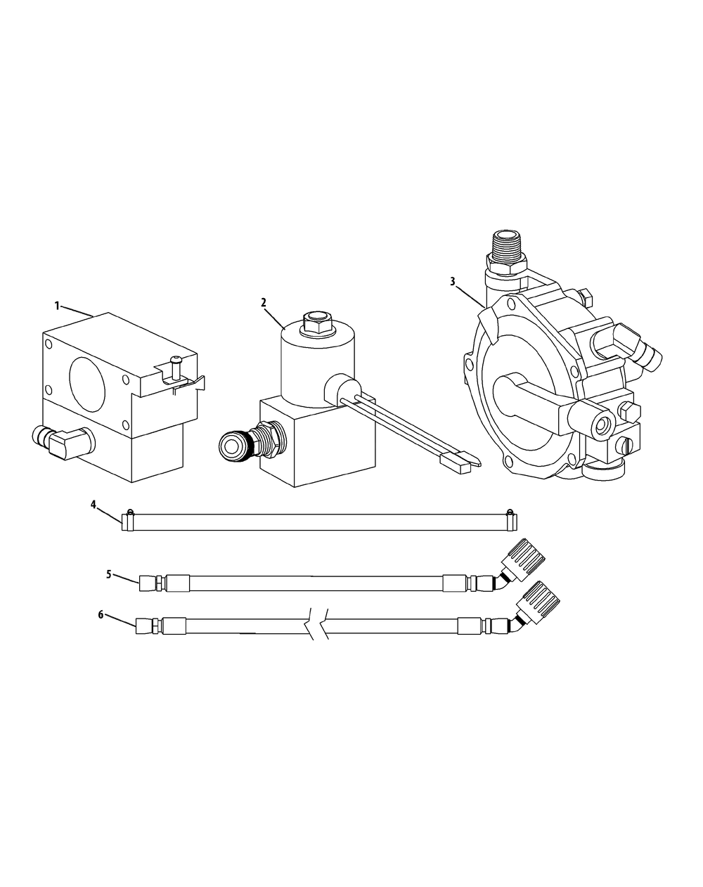 Propane Tank And Engine Accessories Diagram and Parts List for S7237-KW LP-53AP8DU8750-999cc Cub Cadet Lawn Tractor
